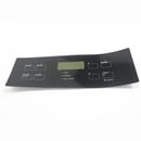 Range Oven Control Overlay (replaces 316352001, 316419100, 316419106, 316419112, 316419135) 316419140