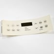Range Oven Control Overlay 316419354