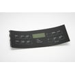 Range Oven Control Overlay (replaces 316419306, 316419342) 316419353