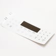 Range Oven Control Overlay for Frigidaire CGEF3055KBB - Part 316419820