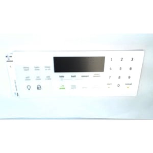 Range Oven Control Overlay 316419827
