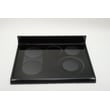 Range Main Top (black) for Frigidaire FEF387XECB - Part 316421291