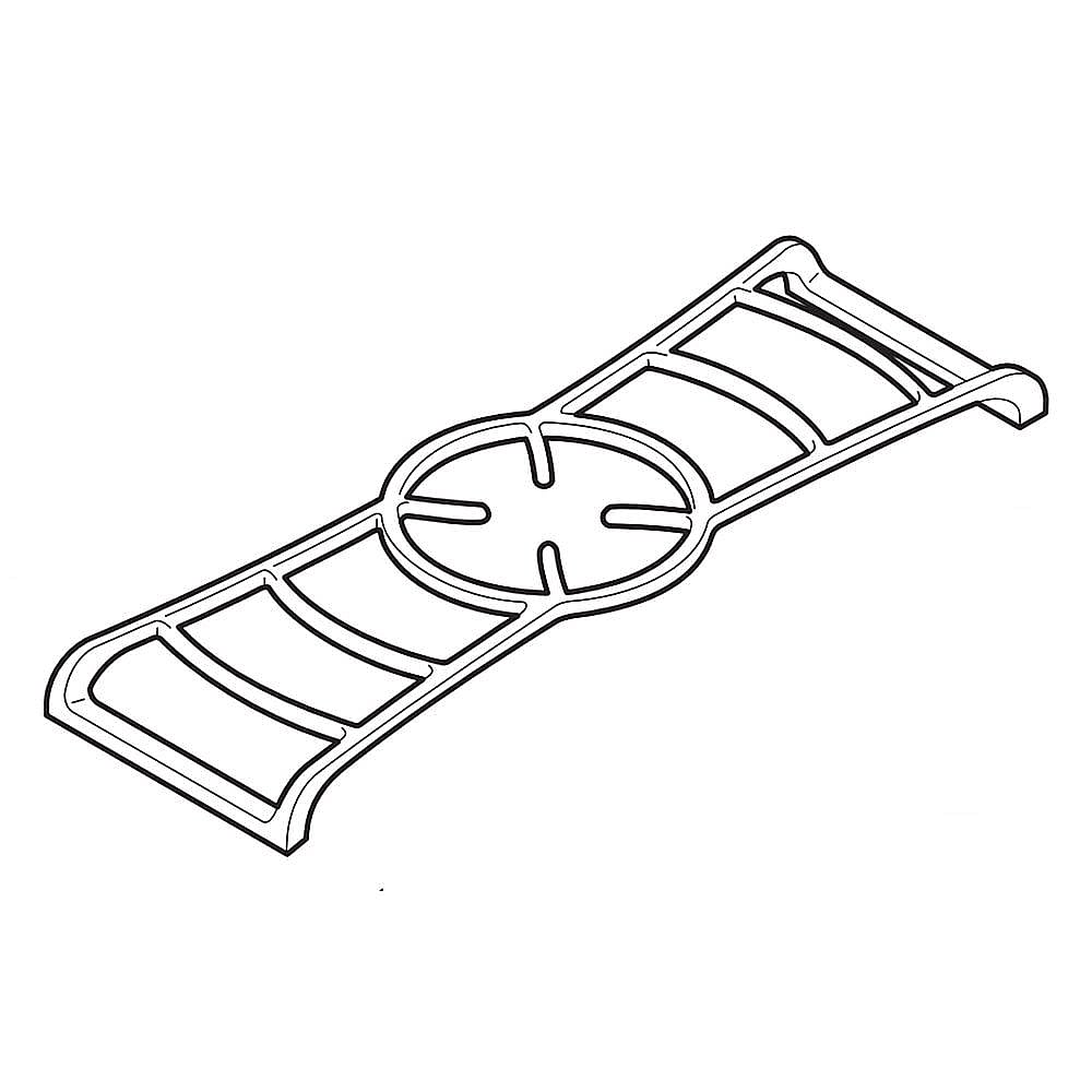 Frigidaire Part #316424805, Range Surface Burner Grate, Center | 19.25 x 11.25 x 2.75
