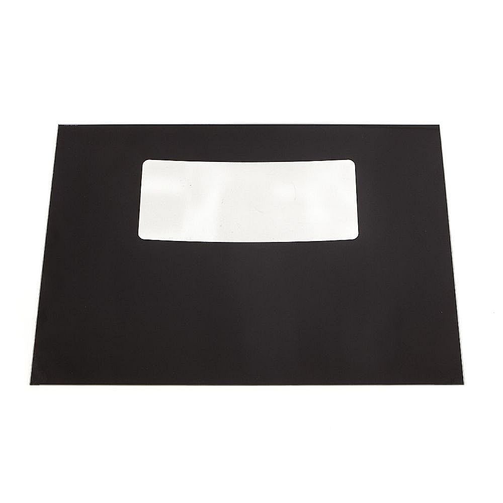 Photo of Range Oven Door Outer Panel (Black) from Repair Parts Direct