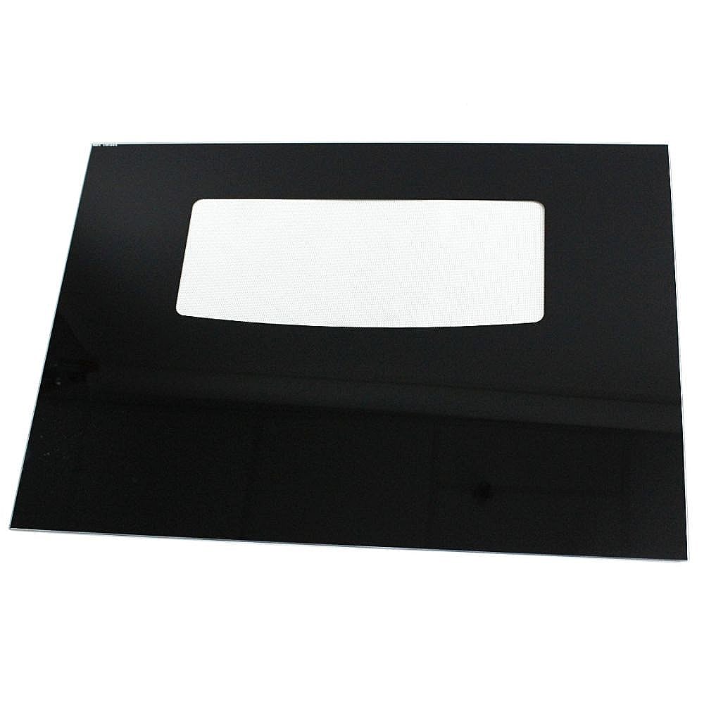 Kenmore Part #316427012, Range Oven Door Outer Panel (Black)