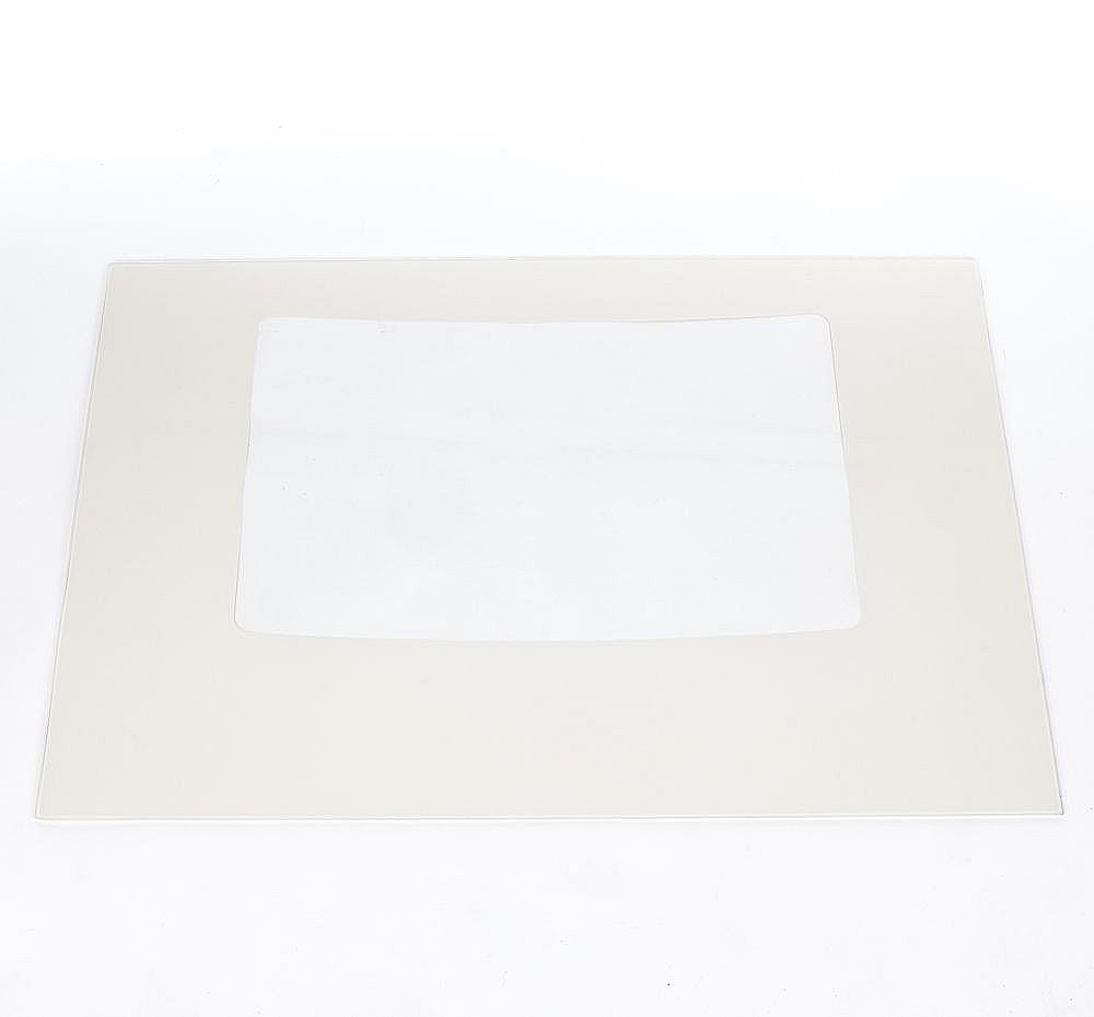 Kenmore Part #316427202, Range Oven Door Outer Panel (Biscuit) | 18.80 x 2.20 x 0.10