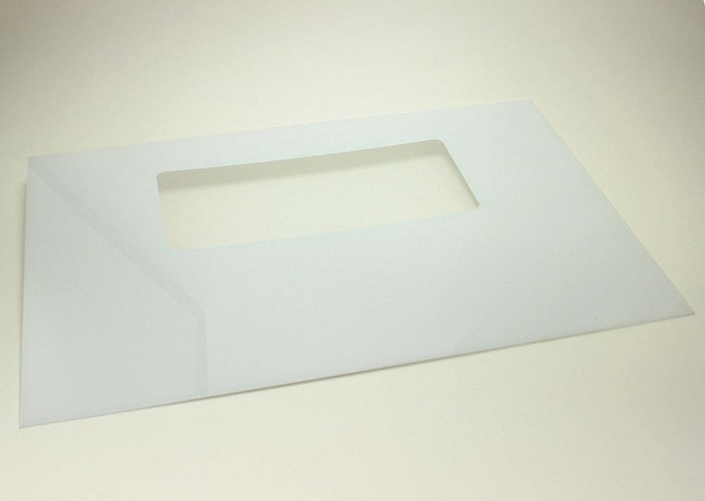 Kenmore Part #316427203, Range Oven Door Outer Panel (White) | 16.00 x 6.13 x 18.75