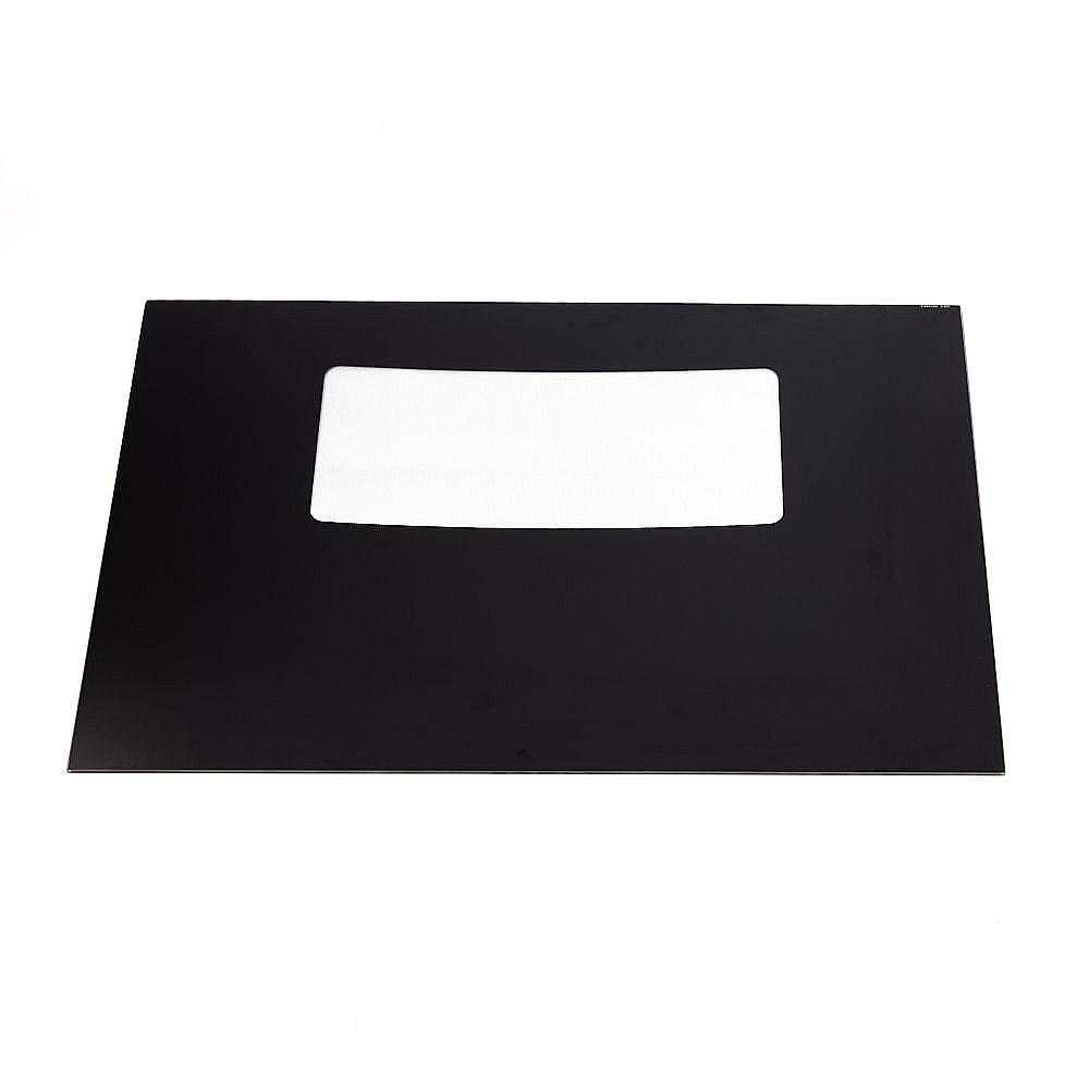 Photo of Range Oven Door Outer Panel (Black) from Repair Parts Direct