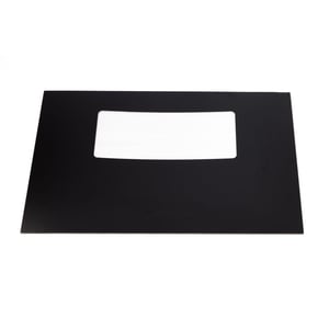 Range Oven Door Outer Panel (black) 316427204