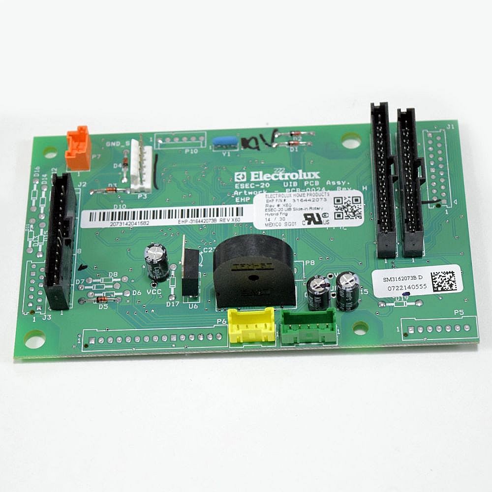 Photo of Range User Interface Control Board from Repair Parts Direct