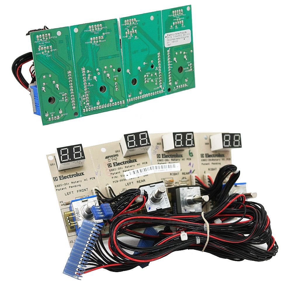 Part #316445603Kit, Range Surface Element Potentiometer And Display Board Kit / 6.95 x 5.55 x 4.90