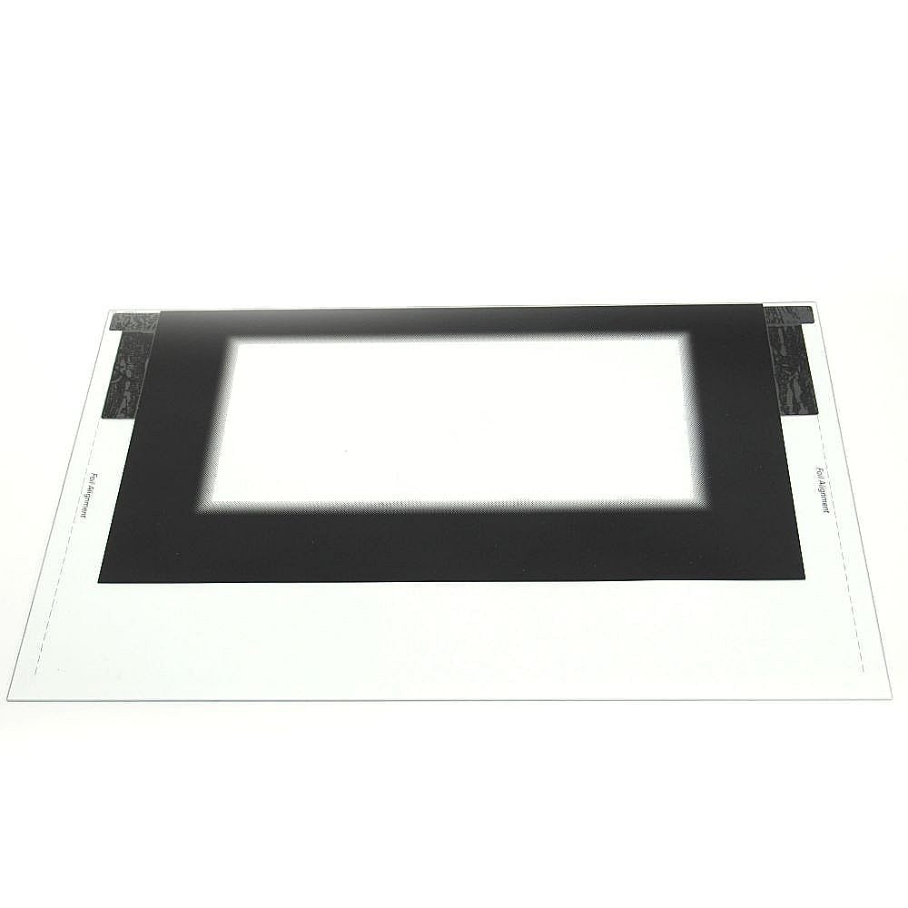 Frigidaire Part #316452700, Range Oven Door Outer Glass (Black) | 31.00 x 21.00 x 2.00