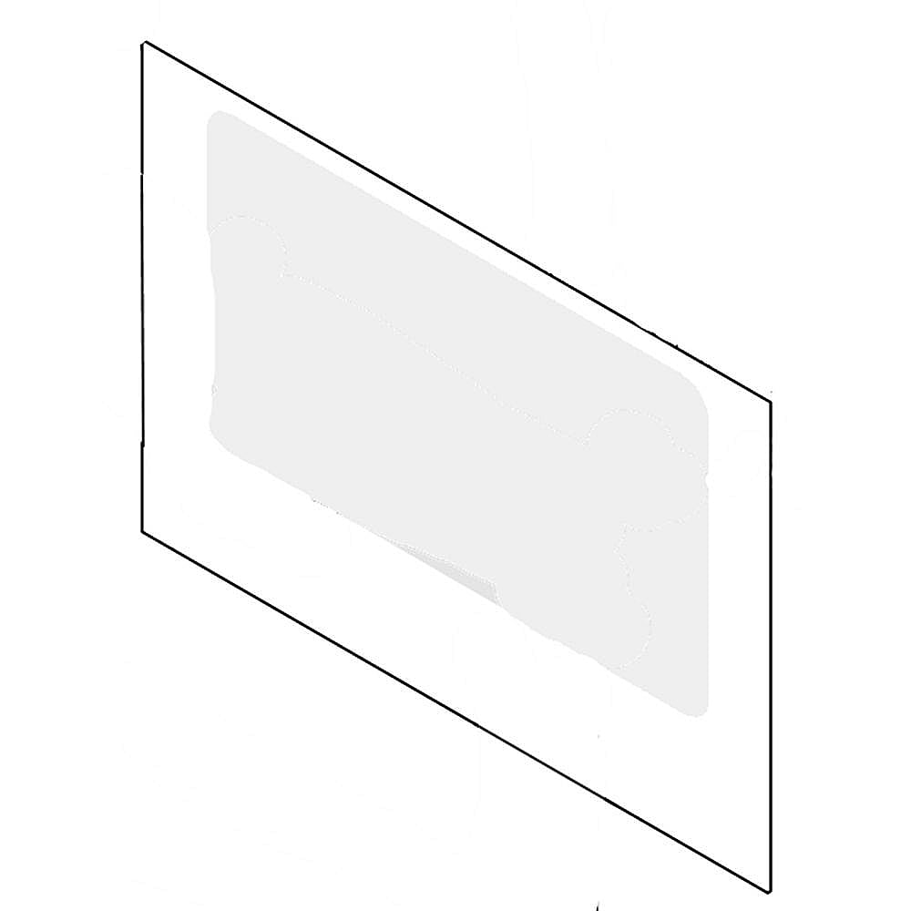 Kenmore Part #316452702, Range Oven Door Outer Panel Assembly | 34.00 x 22.38 x 4.00