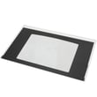 Range Oven Door Outer Panel And Foil Tape (black) for Kenmore Elite 79077553801 - Part 316452718