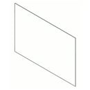 Range Oven Door Outer Glass (black) 316452754