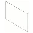 Range Oven Door Outer Glass (black) for Frigidaire FFGF3054TDA - Part 316452754