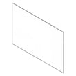 Range Oven Door Outer Glass (black) for Frigidaire CFEH3054USE - Part 316452762