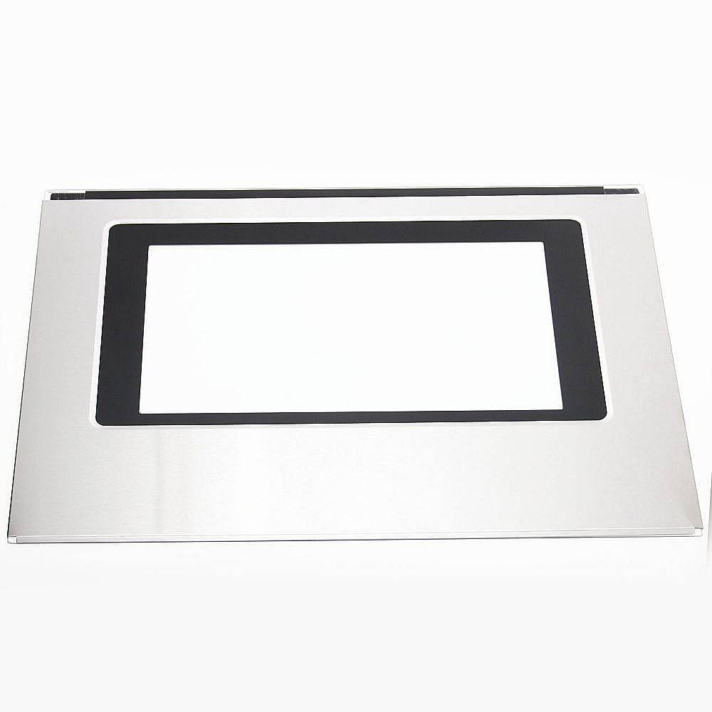 Photo of Range Oven Door Outer Panel and Foil Tape from Repair Parts Direct