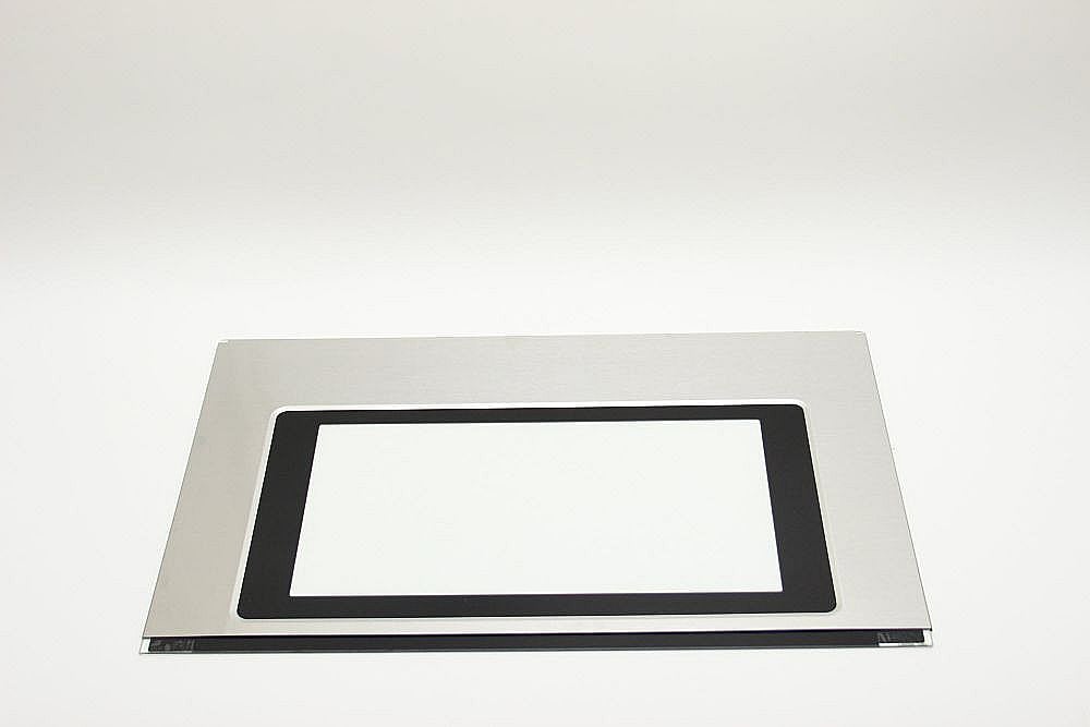 Part #316453033, Range Oven Door Outer Panel And Foil Tape (Stainless) / 41.00 x 24.50 x 4.00