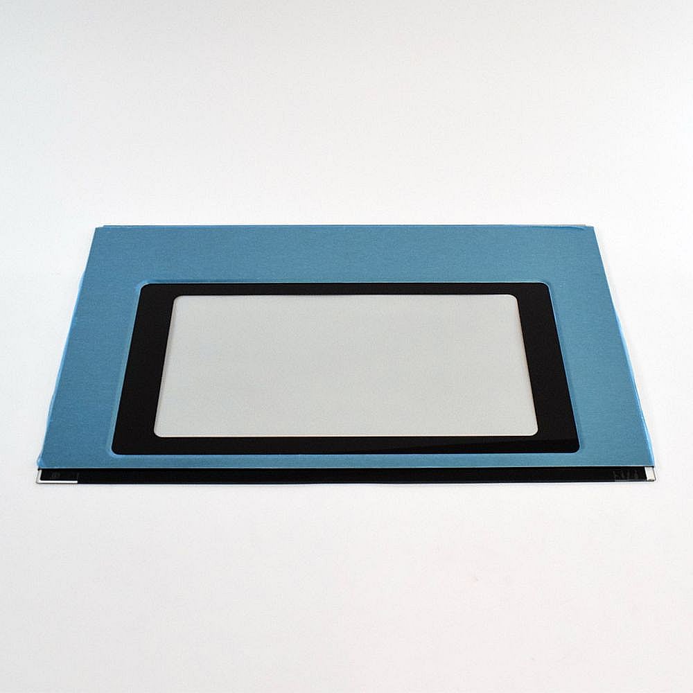 Photo of Range Oven Door Outer Panel and Foil Tape from Repair Parts Direct