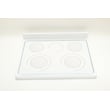 Range Main Top (white) for Frigidaire GLEF379DBK - Part 316456244