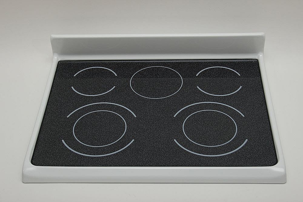Part #316456248, Range Main Top Assembly (Black And White) | 41.25 x 36.75 x 5.75