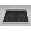 Range Main Top Assembly (black And White) for Kenmore 79096329401 - Part 316456248
