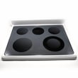 Range Main Top (white) for Frigidaire FEFL64FSC - Part 316456249