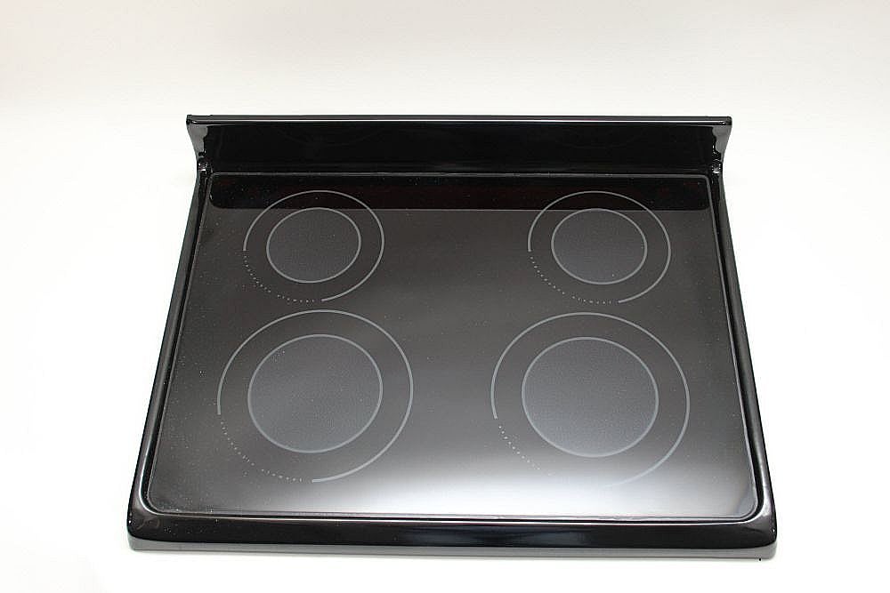 Photo of Range Main Top (Black) from Repair Parts Direct