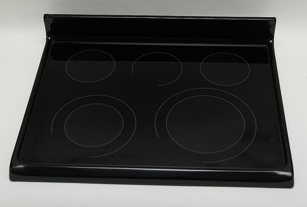 Photo of Range Main Top (Black) from Repair Parts Direct