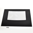 Range Oven Door Outer Panel Assembly (black) for Kenmore Elite 79096592601 - Part 316468901