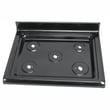 Range Main Top (black) for Frigidaire LGGF3044LFH - Part 316469605