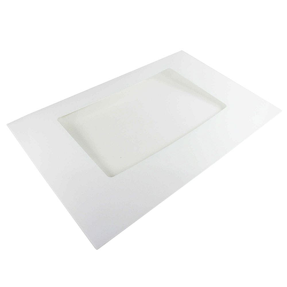 Kenmore Part #316470100, Range Oven Door Outer Panel Assembly (White) | 32.13 x 15.00 x 2.75