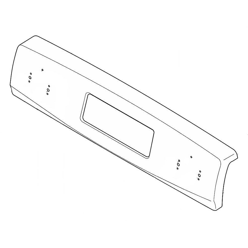 Kenmore Part #316472009, Range Control Panel | 29.70 x 6.30 x 2.20
