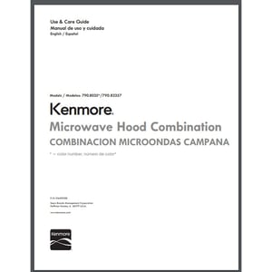 Microwave Owner's Manual 316495108