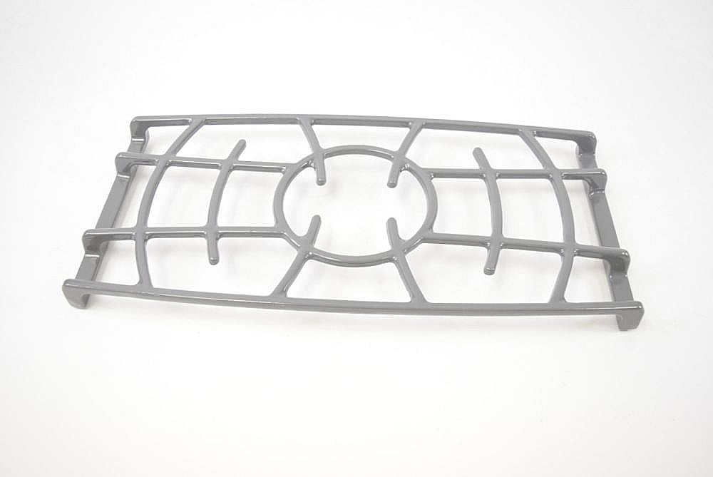 Frigidaire Part #316499601, Range Surface Burner Grate, Center (Gray) | 19.55 x 10.60 x 1.95