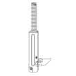 Wall Oven Door Hinge for Electrolux CEW30DF6GSH - Part 316508700