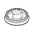 Cooktop Burner for Electrolux EW30DS65GB3 - Part 316511200