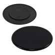 Range Surface Burner Cap (black) for Frigidaire FGF328GBF - Part 316527700