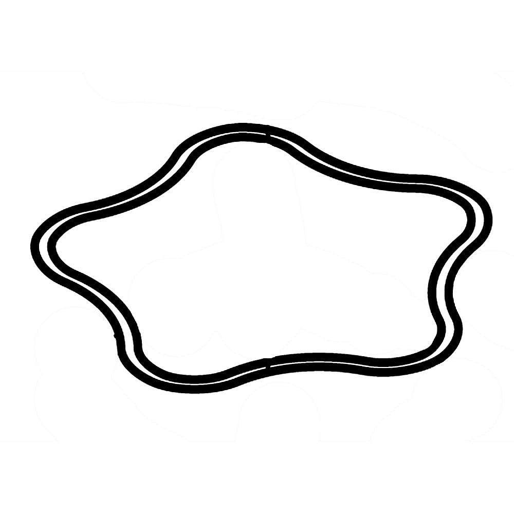 Kenmore Pro Part #316530300, Range Surface Burner Seal | 5.65 x 5.25 x 0.10