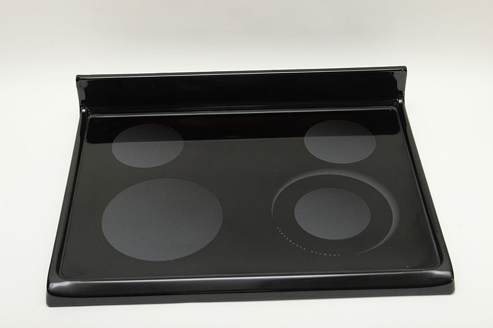 Photo of Range Main Top (Black) from Repair Parts Direct