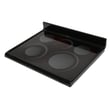 Range Main Top (black) for Frigidaire FEFL79HCB - Part 316531925