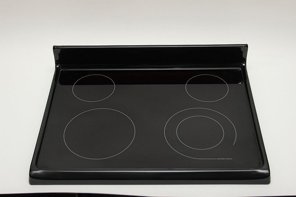 Photo of Range Main Top (Black) from Repair Parts Direct