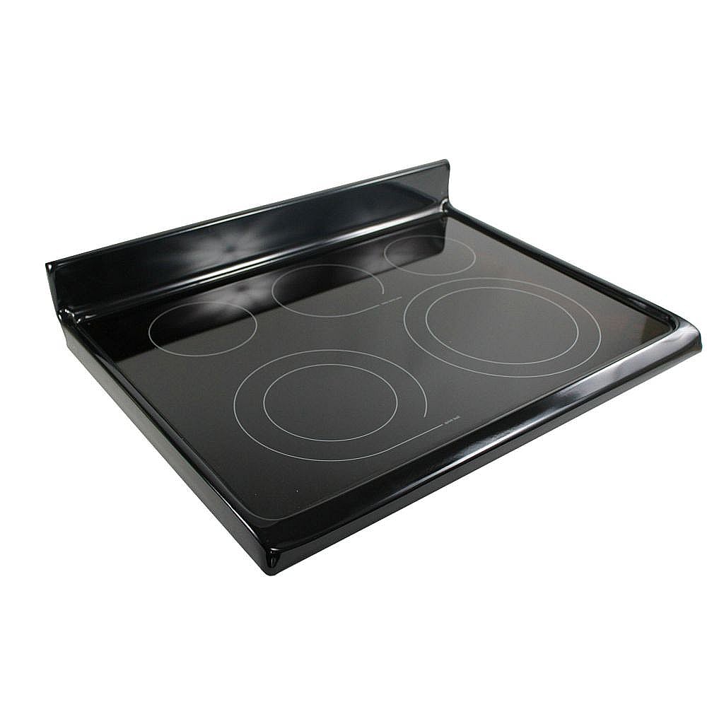 Photo of Range Main Top (Black) from Repair Parts Direct