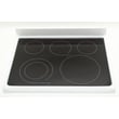 Range Main Top (white) for Frigidaire DGEF3031KWF - Part 316531972