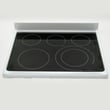 Range Main Top (white) for Frigidaire FFEF3020LBD - Part 316531980