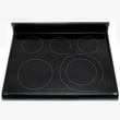 Range Main Top (black And Steel) for Frigidaire FFEF3050LSJ - Part 316531981