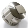 Range Surface Burner Knob (stainless) for Electrolux CEW30DF6GSH - Part 316535708