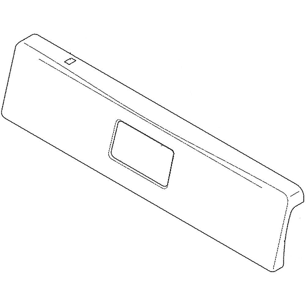 Frigidaire Part #316541645, Range Control Panel (Black) | 22.50 x 10.00 x 1.50