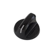 Range Surface Burner Knob (black) 316543818